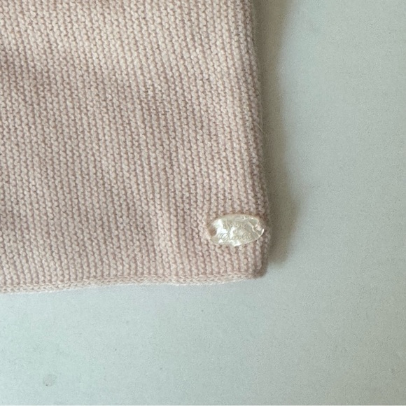 NWT TARTINE ET CHOCOLATE Pink Baby Girl Cardigan Sweater Cotton Cashmere Size 6M - Picture 13 of 15